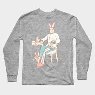 Bunny slippers and ears Long Sleeve T-Shirt